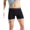 Icebreaker Boxershort Anatomica (Merinowolle) Unterwäsche Schwarz Herren -LaufPro Verkäufe Icebreaker 103029010 Anatomica Boxer 1200x1200 1