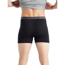 Icebreaker Boxershort Anatomica (Merinowolle) Unterwäsche Schwarz Herren -LaufPro Verkäufe Icebreaker 103029010 Anatomica Boxer 2 1200x1200 1