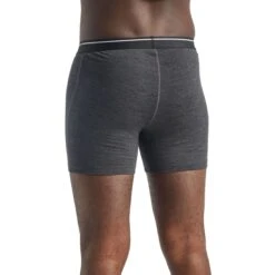 Icebreaker Boxershort Anatomica (Merinowolle) Unterwäsche Grau Herren -LaufPro Verkäufe Icebreaker 103029011 Anatomica Boxer 2 1200x1200 1