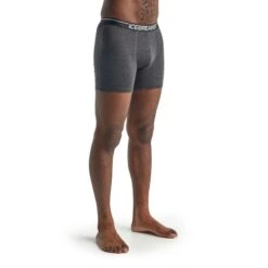 Icebreaker Boxershort Anatomica (Merinowolle) Unterwäsche Grau Herren -LaufPro Verkäufe Icebreaker 103029011 Anatomica Boxer 3 1200x1200 1