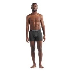 Icebreaker Boxershort Anatomica (Merinowolle) Unterwäsche Gritstone Heather Grau Herren -LaufPro Verkäufe Icebreaker 103029038 Anatomica Boxer 3 1200x1200 1