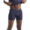 Icebreaker Boxershort Anatomica (Merinowolle) Unterwäsche Dunkelblau Herren -LaufPro Verkäufe Icebreaker 103029423 Anatomica Boxer 1200x1200 1
