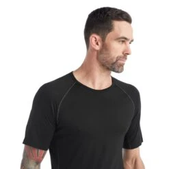 Icebreaker Unterwäsche Tshirt 150 Zone SS Crewe BodyfitZone Enganliegend (Merinowolle) Schwarz Herren 17 Icebreaker Unterwäsche Tshirt 150 Zone SS Crewe BodyfitZone Enganliegend (Merinowolle) Schwarz Herren -LaufPro Verkäufe Icebreaker 104346001 Zone Tshirt 4 1200x1200 1