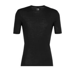 Icebreaker Unterwäsche Tshirt 175 Everyday SS Crewe - Merinowolle, Enganliegend - Schwarz Herren -LaufPro Verkäufe Icebreaker 104482001 175 Tshirt 6 1200x1200 1