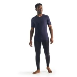 Icebreaker Unterwäsche Tshirt 200 Oasis SS Crewe Enganliegend (Merinowolle) Navyblau Herren -LaufPro Verkäufe Icebreaker 104509401 Oasis Tshirt 3 1200x1200 1