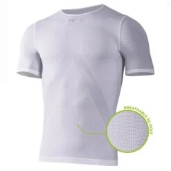 Iron-IC T-Shirt Evonet (atmungsaktiv Und Leicht) Kurzarm Weiss Herren