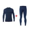 Iron-IC Funktionsunterwäsche-Set (Hose + Langarmshirt) Thermic Blau Herren -LaufPro Verkäufe Iron IC hose Langarmshirt 900413 Box Blau 898x898 1