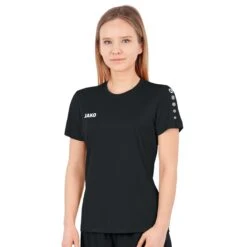 JAKO Sport-Shirt Trikot Team Kurzarm (100% Polyester) Schwarz Damen