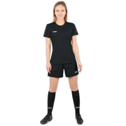 JAKO Sport-Shirt Trikot Team Kurzarm (100% Polyester) Schwarz Damen -LaufPro Verkäufe JAKO Sport shirt Trikot Team Damen 4233D 08 5 1200x1200 1