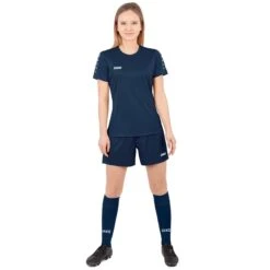 JAKO Sport-Shirt Trikot Team Kurzarm (100% Polyester) Navyblau Damen -LaufPro Verkäufe JAKO Sport shirt Trikot Team Damen 4233D 09 5 1200x1200 1
