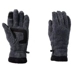 Jack Wolfskin Fleecehandschuhe Chilly Walk Glove - Touchscreenfreundlich, Warm - Ebonygrau Damen -LaufPro Verkäufe Jack Wolfskin 1909981 6230 chilly walk glove201 820x820 1
