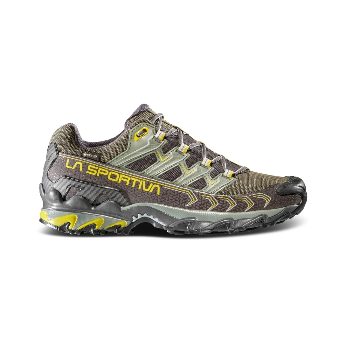 La Sportiva Trail-Laufschuhe Ultra Raptor II GTX (wasserdicht) Carbongrau/moos Herren – Bild 3