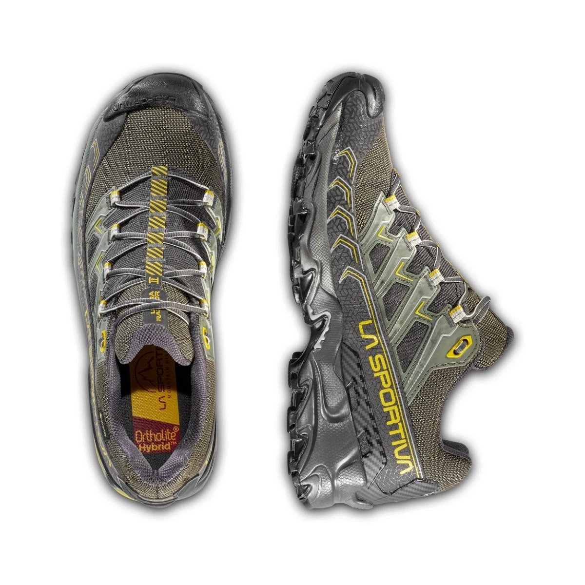 La Sportiva Trail-Laufschuhe Ultra Raptor II GTX (wasserdicht) Carbongrau/moos Herren – Bild 4