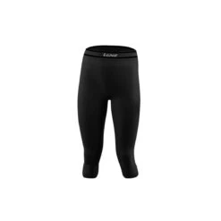 Lenz Funktionsunterwäsche 3/4 Hose Merino 6.0 Schwarz Damen