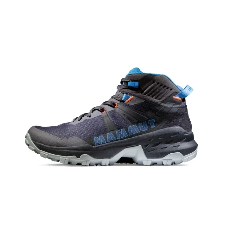 Mammut Trail-Laufschuhe Sertig II Mid GTX (Multifunktion, Wasserdicht) Titanumgrau/blau Damen 3 Mammut Trail-Laufschuhe Sertig II Mid GTX (Multifunktion, Wasserdicht) Titanumgrau/blau Damen