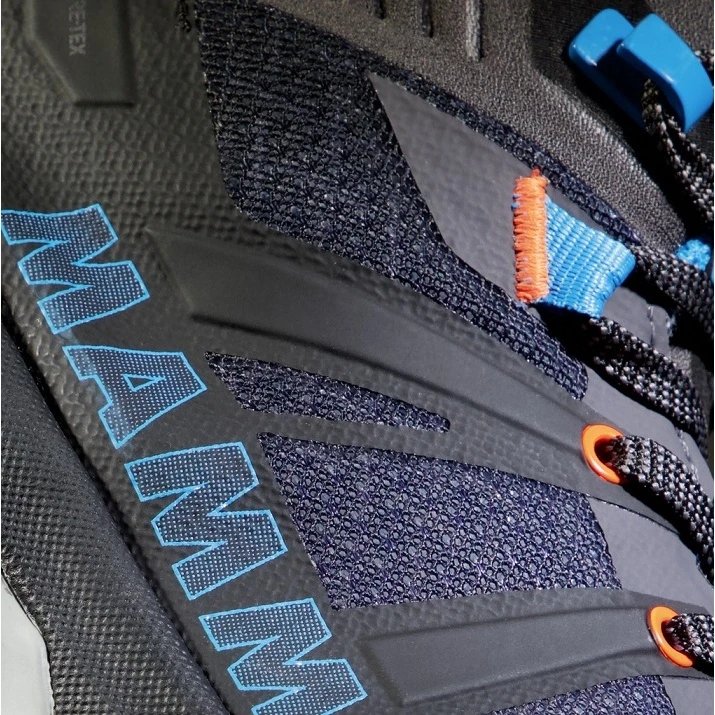 Mammut Trail-Laufschuhe Sertig II Mid GTX (Multifunktion, Wasserdicht) Titanumgrau/blau Damen 8 Mammut Trail-Laufschuhe Sertig II Mid GTX (Multifunktion, Wasserdicht) Titanumgrau/blau Damen – Bild 6