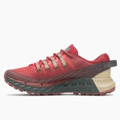 Merrell Trail-Laufschuhe Agility Peak 4 (integrierte Schnürung, Rock Plate) Rot Herren -LaufPro Verkäufe Merrel agility Peak 4 Trailschuhe J066925 2 768x768 1