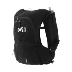 Millet Trailrunning-Rucksack Intense (für Lange Trailläufe Mit Flüssigkeitsaufnahme) Schwarz - 12 Liter
