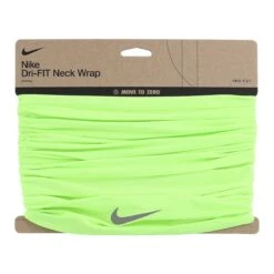 Nike Multifunktionstuch (Halswärmer) Dri Fit Wrap 2.0 Neckwarmer 2022 Hellgrün/silber - 1 Stück