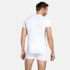 Odlo Funktionsunterwäsche Tshirt Crew Neck Performance Light Base Layer Weiss Herren -LaufPro Verkäufe Odlo 188152 10000 Performance Light Tshirt 3 1200x1200 1
