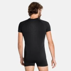 Odlo Sport-Tshirt Performance Warm Eco (nahtlos, Warm, Bewegungsfreiheit) Unterwäsche Schwarz Herren -LaufPro Verkäufe Odlo 196242 15000 Performance Warm Tshirt 3 1200x1200 1