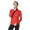 Odlo Langarmshirt Essentials Mid (leicht, Hervorragendes Feuchtigkeitsmanagement) Rot Damen -LaufPro Verkäufe Odlo 313431 30837 Essentials Langarmshirt 1050x1050 1