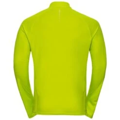 Odlo Sport-Langarmshirt Essential 1/2 Zip Ceramiwarm (wärmt Aktiv, Reflektierende Details) Limegrün Herren -LaufPro Verkäufe Odlo 313642 44400 Essential Langarmshirt 4 1200x1200 1