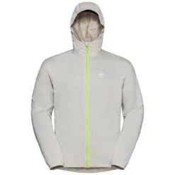 Odlo Funktionsjacke Zeroweight (wasserdicht, Atmungsaktiv, Reflektierende Details) Silbergrau Herren -LaufPro Verkäufe Odlo 313702 10827 Zeroweight Jacke 4 1200x1200 1