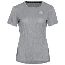 Odlo Sport-Tshirt Zeroweight Enginee (kühler Dank Active-Cooling-Technologie) Grau Damen -LaufPro Verkäufe Odlo 313731 10753 grau Tshirt Zeroweight 900x900 1