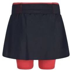 Odlo Wander-Laufrock Skirt X-Alp (leicht, Ausgezeichnete Bewegungsfreiheit) Schwarz/rot Damen -LaufPro Verkäufe Odlo 323361 60280 Skirt X Alp Rock 4 1030x1030 1