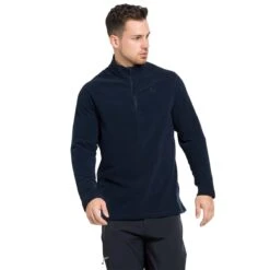 Odlo Fleece-Langarmshirt 1/2 Zip Rigi (wärmend, Microfleece) Schwarz Herren -LaufPro Verkäufe Odlo 542592 20731 Rigi Midlayer 4 1200x1200 1