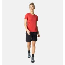 Odlo Sport-Freizeit Tshirt Cardada (hervorragendes Feuchtigkeitsmanagement) Rot Damen -LaufPro Verkäufe Odlo 551001 30837 Tshirt Cardada206 1200x1200 1