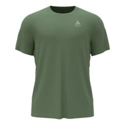 Odlo Wander-/Freizeit Tshirt Crew Neck Cardada (100% Polyester) Lodengrün Herren -LaufPro Verkäufe Odlo 551002 40414 Tshirt Cardada203 1200x1200 1