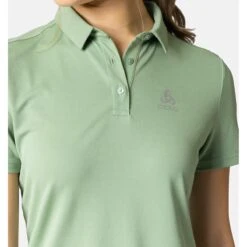 Odlo Sport-Freizeit Polo Cardada (hervorragendes Feuchtigkeitsmanagement) Lodengrün Damen -LaufPro Verkäufe Odlo 551021 40414 Polo Cardada205 1200x1200 1