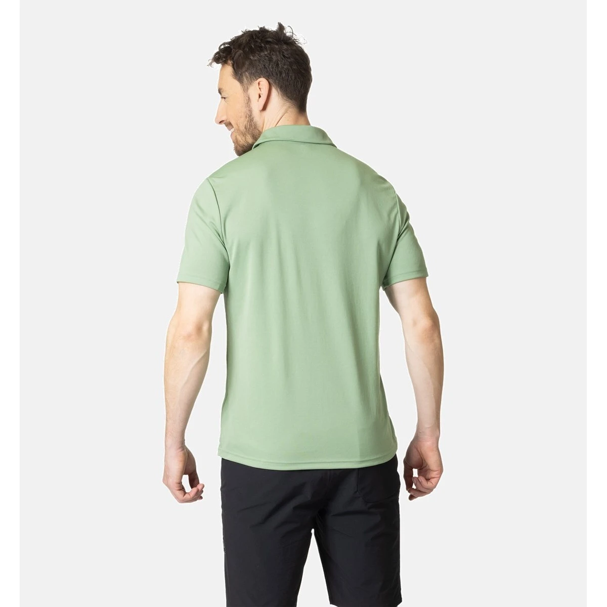 Odlo Wander-/Freizeit Polo Cardada (100% Polyester, Hoher Tragekomfort) Lodengrün Herren 4 Odlo Wander-/Freizeit Polo Cardada (100% Polyester, Hoher Tragekomfort) Lodengrün Herren – Bild 2