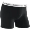 Rohner Boxershort Basic Unterwäsche Schwarz/weiss Herren - 1 Stück -LaufPro Verkäufe Rohner 64 950 1 918 rohner basic boxershorts 1043x1043 1
