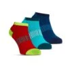 Salming Laufsocke Ankle Performance Rot/blau/türkis - 3 Paar -LaufPro Verkäufe SAL 1278675 0599 performance ankle sock 3pack 1200x1200 1