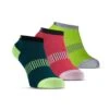 Salming Laufsocke Ankle Performance Blaugrün/neongelb/rot - 3 Paar -LaufPro Verkäufe SAL 1278675 0999 performance ankle sock 3pack 1200x1200 1