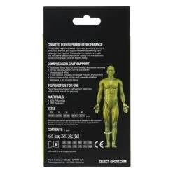 Select Wadenwärmer Kompression Schwarz/lime 2er Herren -LaufPro Verkäufe SELECT 56150xx111 WADENBANDAGE KOMPRESSION 4 1200x1200 1