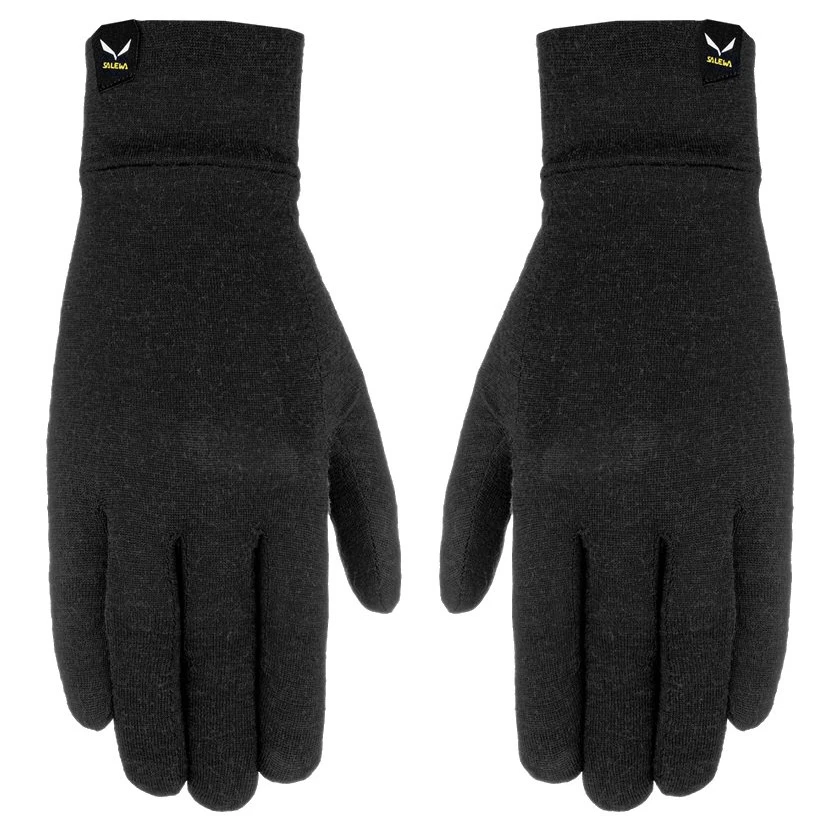 Salewa Liner-Handschuh Ortles Cristallo (warm Und Atmungsaktiv) - Schwarz 3 Salewa Liner-Handschuh Ortles Cristallo (warm Und Atmungsaktiv) - Schwarz