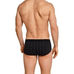 Schiesser Sportslip Original Feinripp Mit Eingriff Schwarz Bedruckt Herren -LaufPro Verkäufe Schiesser 154458 000 Sportslip Feinripp 3 1200x1200 1