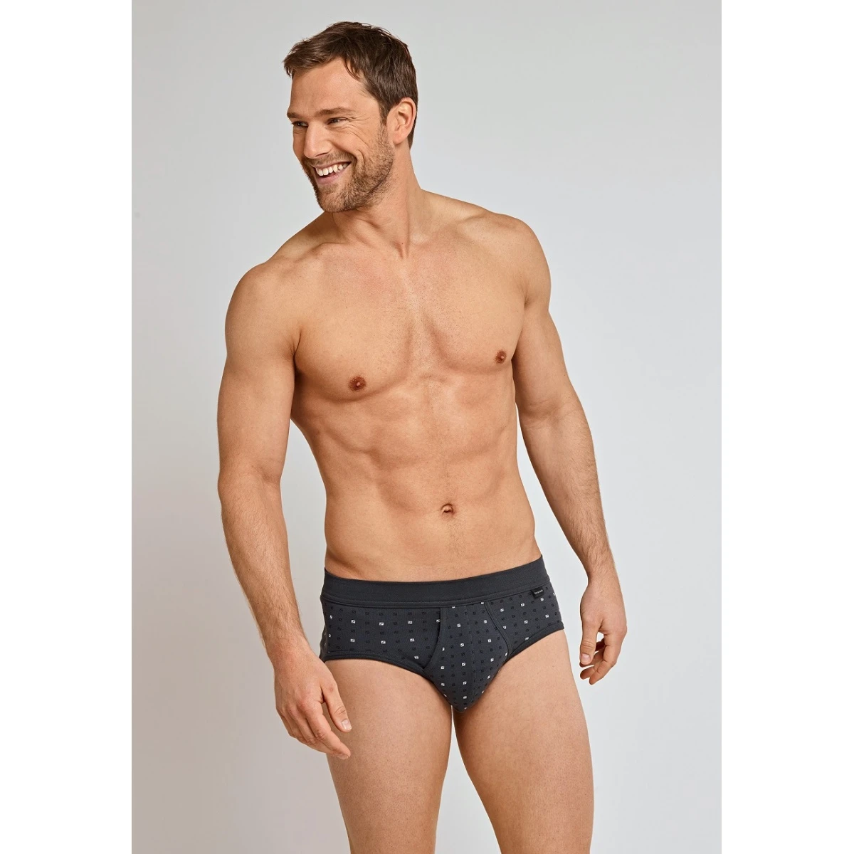 Schiesser Sportslip Original Feinripp Mit Eingriff Graphit Bedruckt Herren 3 Schiesser Sportslip Original Feinripp Mit Eingriff Graphit Bedruckt Herren