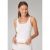 Schiesser Tank-Top 95/5 (95% Baumwolle) Unterwäsche Weiss Damen - 2er Pack -LaufPro Verkäufe Schiesser 174389 100 Traegertop 95 5 3 1200x1200 1