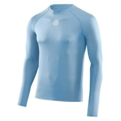 Skins Funktions-Langarmshirt 1-Series Long Sleeve (enganliegend) Skyblau Herren -LaufPro Verkäufe Skins Langarmshirt 1 Series Long SK SO00100059006 5 1200x1200 1