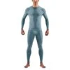 Skins Funktionsunterwäsche Langarmshirt 2-Series (enganliegend) Blaugrau Herren -LaufPro Verkäufe Skins Langarmshirt 2 Series Herren SK SW00200050575 1 800x800 1