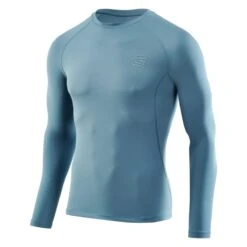 Skins Funktionsunterwäsche Langarmshirt 2-Series (enganliegend) Blaugrau Herren -LaufPro Verkäufe Skins Langarmshirt 2 Series Herren SK SW00200050575 5 1200x1200 1