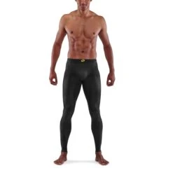 Skins Funktionshose 5-Series Tight Long (enganliegend, Kompression) Schwarz Herren