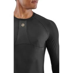 Skins Funktionsunterwäsche Langarmshirt 5-Series (enganliegend) Schwarz Herren -LaufPro Verkäufe Skins SK SF00500059001 Langarmshirt 3 1200x1200 1
