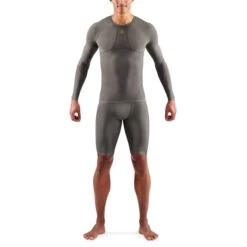 Skins Funktionsunterwäsche Langarmshirt 5-Series (enganliegend) Charcoalgrau Herren -LaufPro Verkäufe Skins SK SF00500059118 5 Series Langarmshirt 4 1200x1200 1