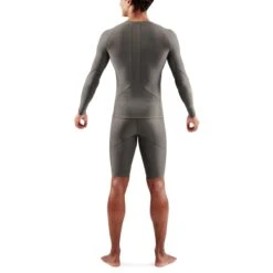 Skins Funktionsunterwäsche Langarmshirt 5-Series (enganliegend) Charcoalgrau Herren -LaufPro Verkäufe Skins SK SF00500059118 5 Series Langarmshirt 6 1200x1200 1